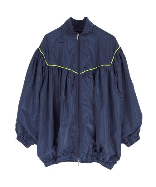 :ETHROF(イーサオブ)の「PIPING BALLOON BLOUSON(その他アウター・レディース・ブラック/ネイビー・MEDIUM)」の22枚目の写真