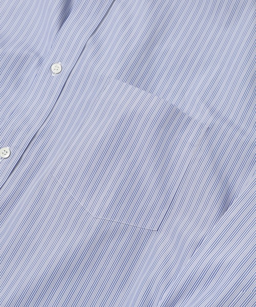 COMME des GARCONS HOMME(コム デ ギャルソン・オム)の「COTTON STRIPE & POLYESTER SHIRTS(シャツ/ブラウス・メンズ・ターコイズブルー/ベージュ・L/M/S/XS)」の10枚目の写真