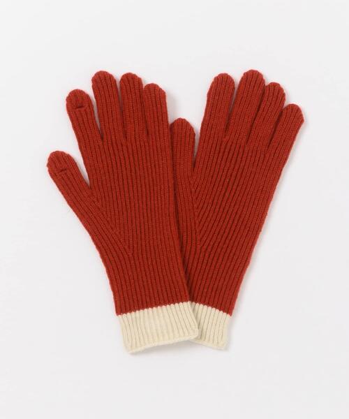 SMELLY（スメリー）の「バイカラーホールタッチグローブ（手袋・レディース・イエロー/レッド/ブラック/グレー・-）」の14枚目の写真