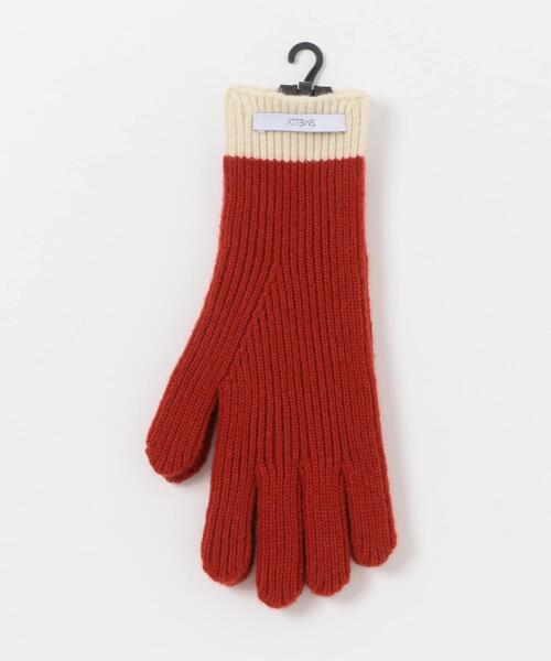 SMELLY（スメリー）の「バイカラーホールタッチグローブ（手袋・レディース・イエロー/レッド/ブラック/グレー・-）」の13枚目の写真