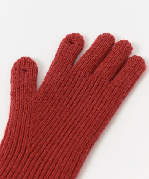 SMELLY（スメリー）の「バイカラーホールタッチグローブ（手袋・レディース・イエロー/レッド/ブラック/グレー・-）」の10枚目の写真