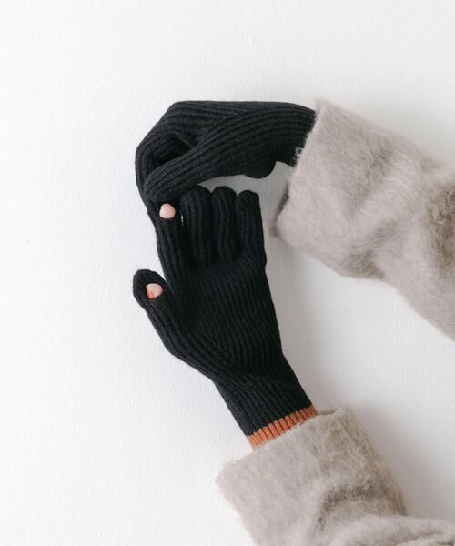 SMELLY（スメリー）の「バイカラーホールタッチグローブ（手袋・レディース・イエロー/レッド/ブラック/グレー・-）」の8枚目の写真