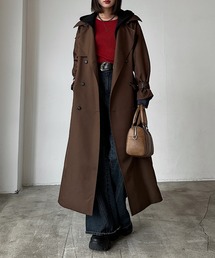 PAGEBOY（ページボーイ）の「2WAYウラケフードトレンチ（トレンチコート）」