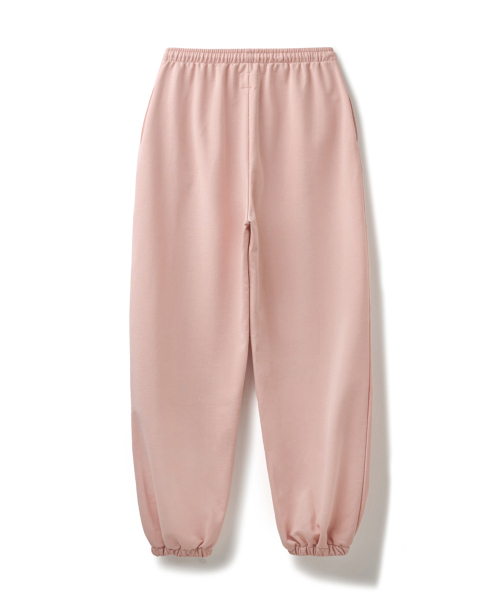 ERER(エルエル)の「Washed Jogger Pants Light Pink(スウェットパンツ・レディース・ライトピンク・1/2)」の2枚目の写真
