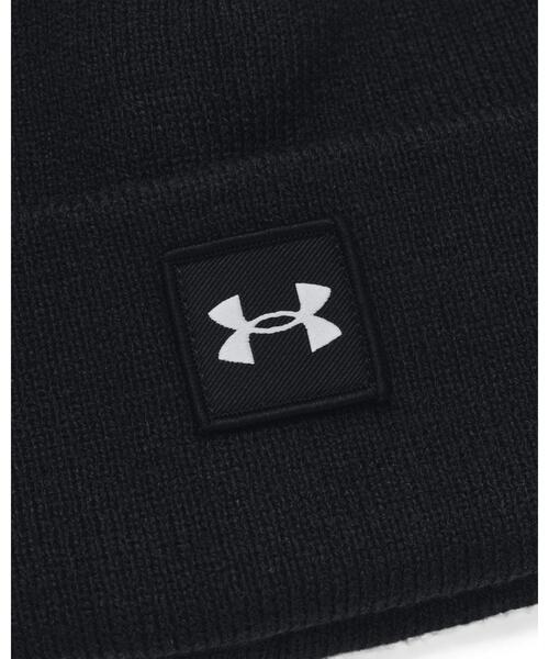 UNDER ARMOUR（アンダーアーマー）の「UAハーフタイム ビーニー（トレーニング/キッズ）（キャップ・キッズ・ブラック・ONESIZE）」の2枚目の写真