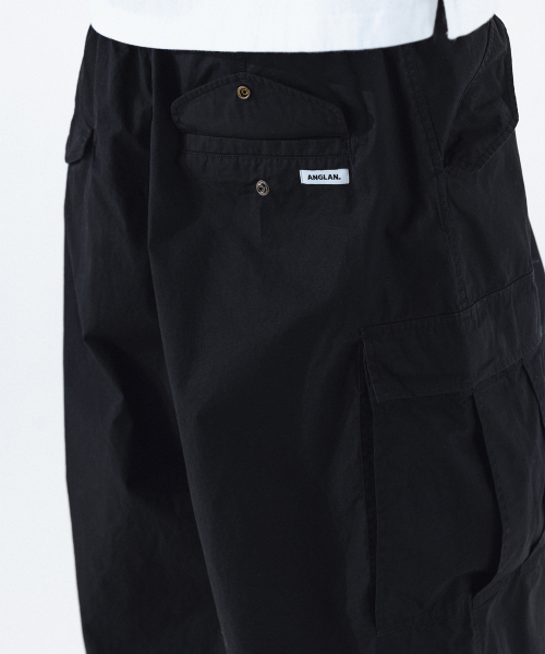 ANGLAN(アングラン)の「Field Vijo Balloon Pants - Black(その他パンツ・メンズ・ブラック・FREE)」の8枚目の写真