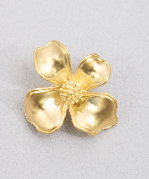 Zoule ゾーラ：fleur brooch フラワー 花 ブローチ（ブローチ