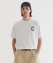 クールコットンシャインCロゴTシャツホワイト