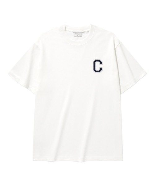 COVERNAT(カバーナット)の「クールコットンシャインCロゴTシャツホワイト(Tシャツ/カットソー・レディース・その他・X-SMALL/SMALL/MEDIUM/LARGE/X-LARGE/XX-LARGE)」の2枚目の写真