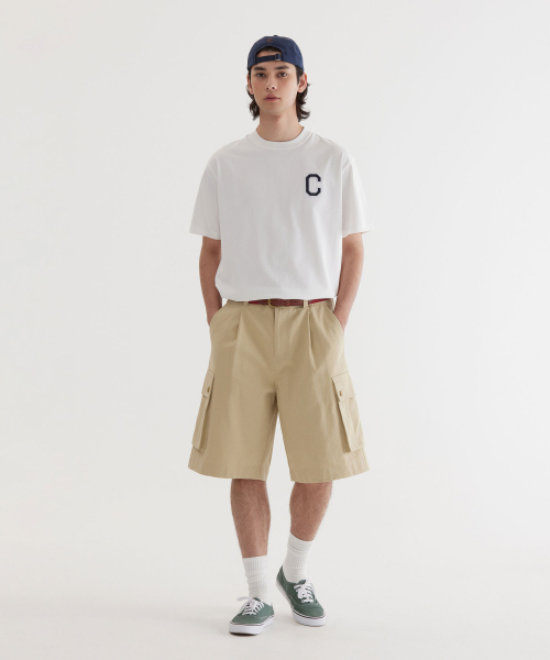 COVERNAT(カバーナット)の「クールコットンシャインCロゴTシャツホワイト(Tシャツ/カットソー・レディース・その他・X-SMALL/SMALL/MEDIUM/LARGE/X-LARGE/XX-LARGE)」の4枚目の写真