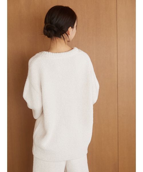 セール】メランジストロベリージャガードプルオーバー（ルームウェア