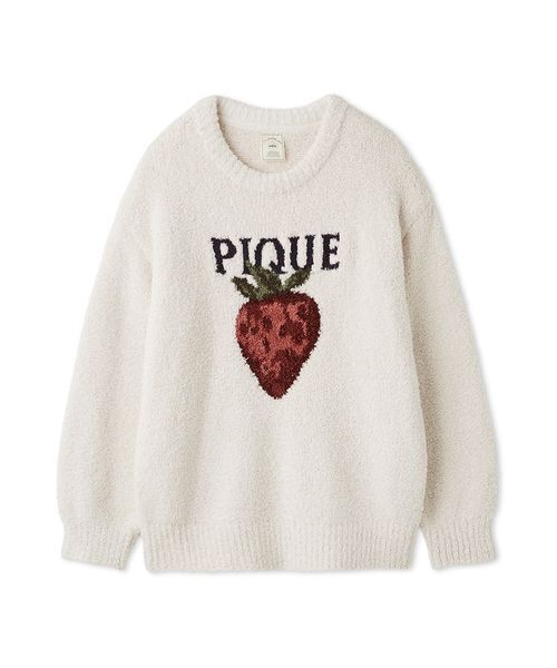 gelato pique（ジェラートピケ）の「メランジストロベリージャガード