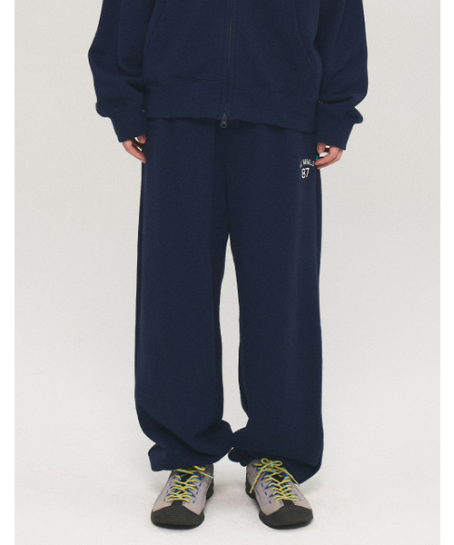 [Mmlg] WE REGULAR SWEAT PANTS (AUTHENTIC NAVY)