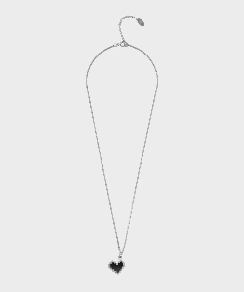 NONENON（ノンノン）の「MINI PIXEL LOVE NEC SILVER925（ネックレス・レディース・その他・SMALL/MEDIUM/LARGE）」の3枚目の写真