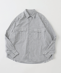 PORTER CLASSIC | PORTER CLASSIC/ポータークラシック ROLL UP FLANNEL GINGHAM CHECK SHIRT(シャツ/ブラウス)