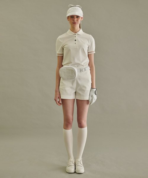 NEU GOLF(エヌイーユーゴルフ)の「カラー ミニ ショーツ - ホワイト(その他パンツ・レディース・その他・LARGE/MEDIUM/SMALL)」の4枚目の写真