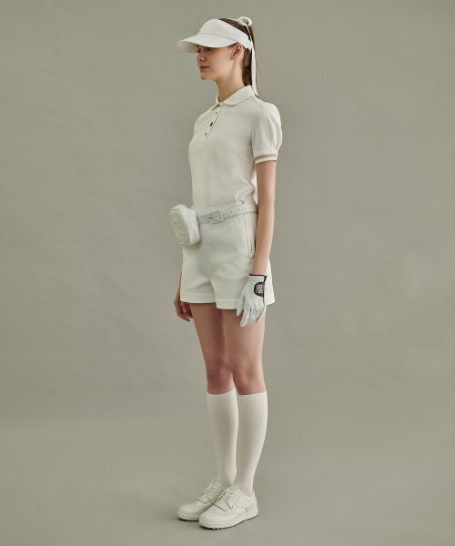 NEU GOLF(エヌイーユーゴルフ)の「カラー ミニ ショーツ - ホワイト(その他パンツ・レディース・その他・LARGE/MEDIUM/SMALL)」の5枚目の写真