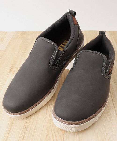 EDWIN（エドウィン）の「EDWIN スリッポン（スリッポン・メンズ・グレー/ブラック・27cm/26.5cm/26cm/25.5cm/25cm）」の10枚目の写真