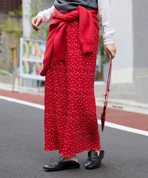 SLOBE IENA | flower pleats アイラインスカート(スカート)