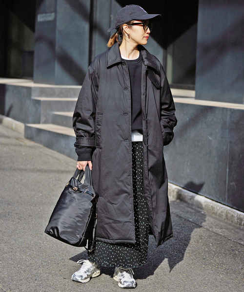 SLOBE IENA（スローブイエナ）の「flower pleats アイラインスカート（スカート・レディース・ブラック/レッド・FREE）」の9枚目の写真