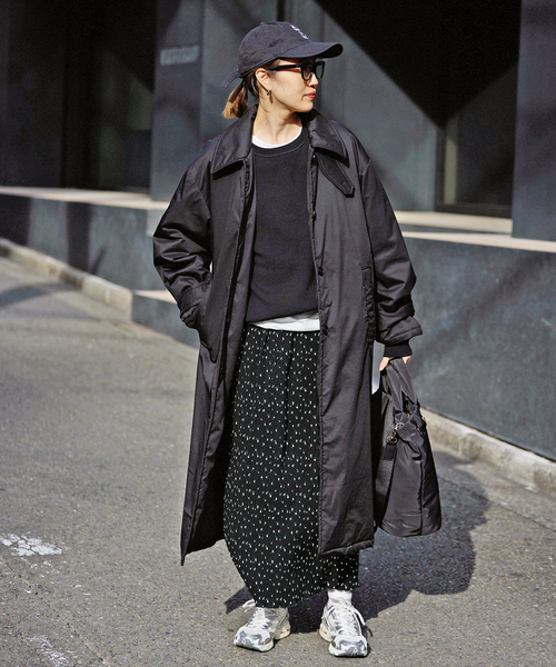 SLOBE IENA（スローブイエナ）の「flower pleats アイラインスカート（スカート・レディース・ブラック/レッド・FREE）」の10枚目の写真