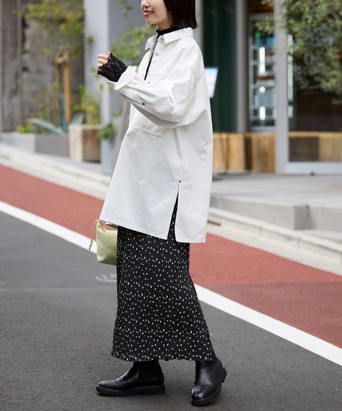 flower pleats アイラインスカート（スカート）｜SLOBE IENA