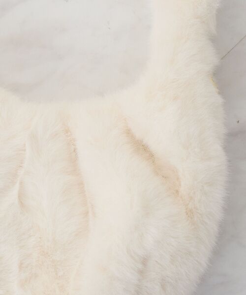 ems excite（エムズエキサイト）の「Fファーバッグ（ハンドバッグ・レディース・ピンク/ブラウン/オフホワイト・ONE SIZE）」の20枚目の写真