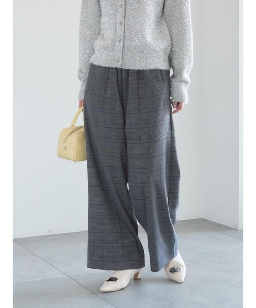 Te chichi（テチチ）の「【宮本茉由着用】グレンチェックスラックス（その他パンツ・レディース・チャコールグレー/ブラック・F）」の13枚目の写真