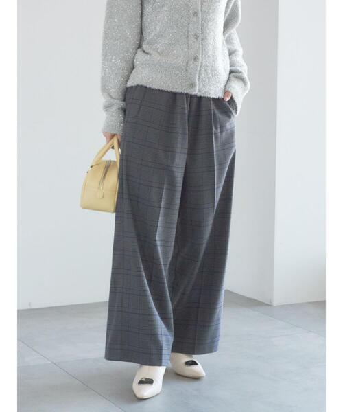 Te chichi（テチチ）の「【宮本茉由着用】グレンチェックスラックス（その他パンツ・レディース・チャコールグレー/ブラック・F）」の14枚目の写真