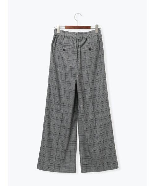Te chichi（テチチ）の「【宮本茉由着用】グレンチェックスラックス（その他パンツ・レディース・チャコールグレー/ブラック・F）」の17枚目の写真