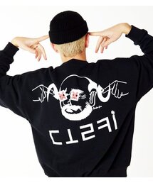 DORKY（ドルキ）の「ダルマ ヘビー スウェットシャツ ブラック（スウェット）」