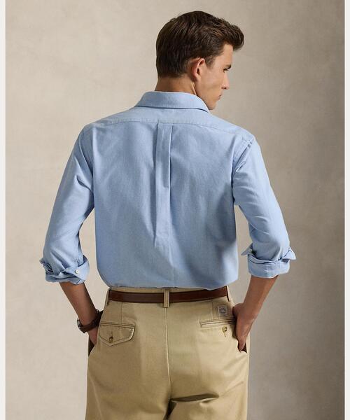 POLO RALPH LAUREN(ポロ ラルフ ローレン)の「クラシック フィット Polo ベア オックスフォード シャツ(シャツ/ブラウス・メンズ・ブルー・L/S/M)」の6枚目の写真