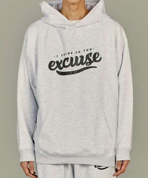 EXCURSE（エクスカース）の「ECプレミアムオーバーサイズフードスウェットシャツメランジ（パーカー・レディース・その他・MEDIUM/LARGE/X-LARGE）」の4枚目の写真