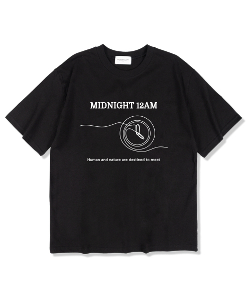 MIDNIGHT12AM(ミッドナイト12エーエム)の「フライズ 半袖Tシャツ ブラック(Tシャツ/カットソー・メンズ・その他・LARGE/X-LARGE/XX-LARGE)」の1枚目の写真