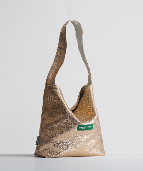 GREEN STUFF（グリーンスタッフ）の「seem full bag 62 - glitter texture rose gold（ショルダーバッグ・レディース・その他・FREE）」の2枚目の写真