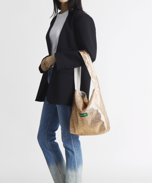 GREEN STUFF（グリーンスタッフ）の「seem full bag 62 - glitter texture rose gold（ショルダーバッグ・レディース・その他・FREE）」の7枚目の写真