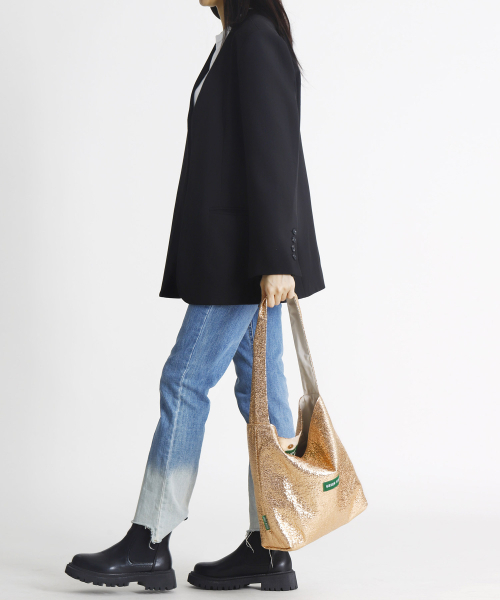 GREEN STUFF（グリーンスタッフ）の「seem full bag 62 - glitter texture rose gold（ショルダーバッグ・レディース・その他・FREE）」の8枚目の写真