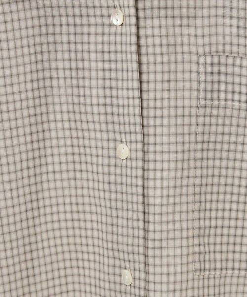 BABYLONE(バビロン)の「コットンローンシャツ(シャツ/ブラウス・レディース・ライム/ピンク/ベージュ/オフホワイト・フリー)」の12枚目の写真