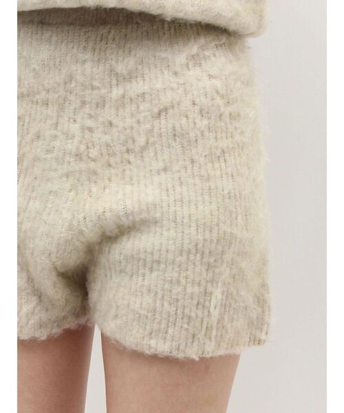 EVRIS（エヴリス）の「bijouシャギーニットロンパース（つなぎ/オールインワン・レディース・ホワイト/ブラック/グレー・FREE）」の8枚目の写真