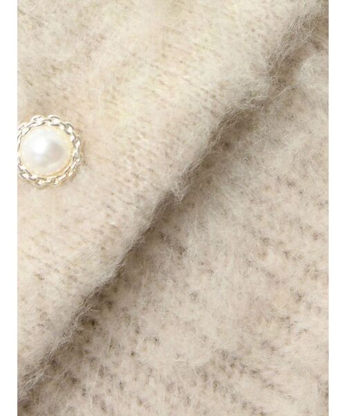 EVRIS（エヴリス）の「bijouシャギーニットロンパース（つなぎ/オールインワン・レディース・ホワイト/ブラック/グレー・FREE）」の9枚目の写真