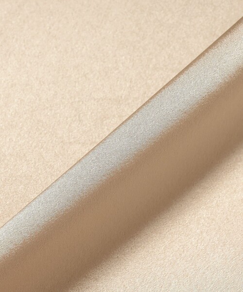 Demi-Luxe BEAMS（デミルクス ビームス）の「【4/2値下げ】トリアセ ポリエステル フラットサテン スカート（スカート・レディース・ベージュ/ネイビー・36/38）」の8枚目の写真