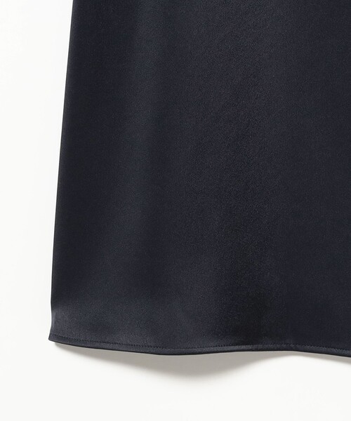 Demi-Luxe BEAMS（デミルクス ビームス）の「【4/2値下げ】トリアセ ポリエステル フラットサテン スカート（スカート・レディース・ベージュ/ネイビー・36/38）」の11枚目の写真