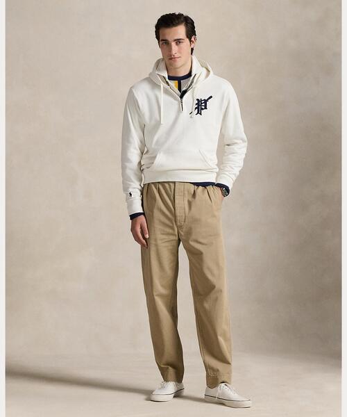 POLO RALPH LAUREN（ポロ ラルフ ローレン）の「フリース グラフィック フーディ（パーカー・メンズ・ホワイト・L/M/S/XL/XS/XXL）」の3枚目の写真