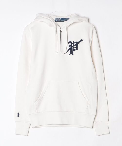 POLO RALPH LAUREN（ポロ ラルフ ローレン）の「フリース グラフィック フーディ（パーカー・メンズ・ホワイト・L/M/S/XL/XS/XXL）」の6枚目の写真