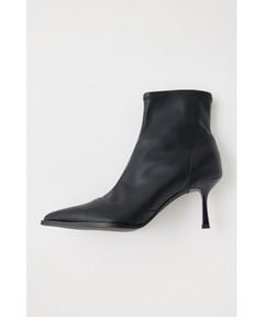 PADRONE パドローネ STUDIOUS別注 スクエアトゥ ヒールブーツ 黒 PADRONE パドローネ / STUDIOUS別注 SQUARE SIDE GORE BOOTS/スクエア