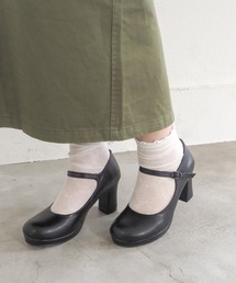 厚底おでこストラップパンプス 8990043