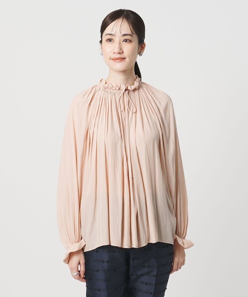 ボリュームギャザー ブラウス ‐ウォッシャブル‐（シャツ/ブラウス