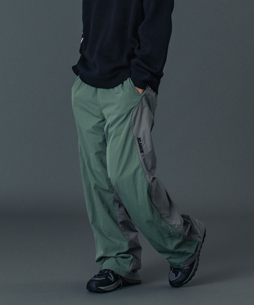 XLARGE(エクストララージ)の「NYLON TRACK PANTS(その他パンツ・メンズ・ブラック/オリーブ/グレー・S/XL/L/M)」の1枚目の写真