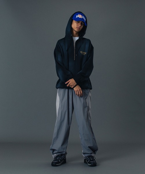 XLARGE(エクストララージ)の「NYLON TRACK PANTS(その他パンツ・メンズ・ブラック/オリーブ/グレー・S/XL/L/M)」の20枚目の写真