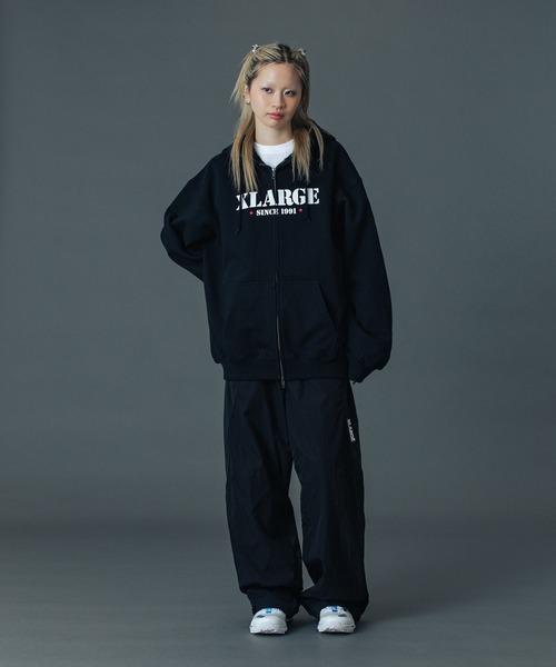 XLARGE（エクストララージ）の「NYLON TRACK PANTS（その他パンツ・メンズ・ブラック/オリーブ/グレー・S/XL/L/M）」の22枚目の写真